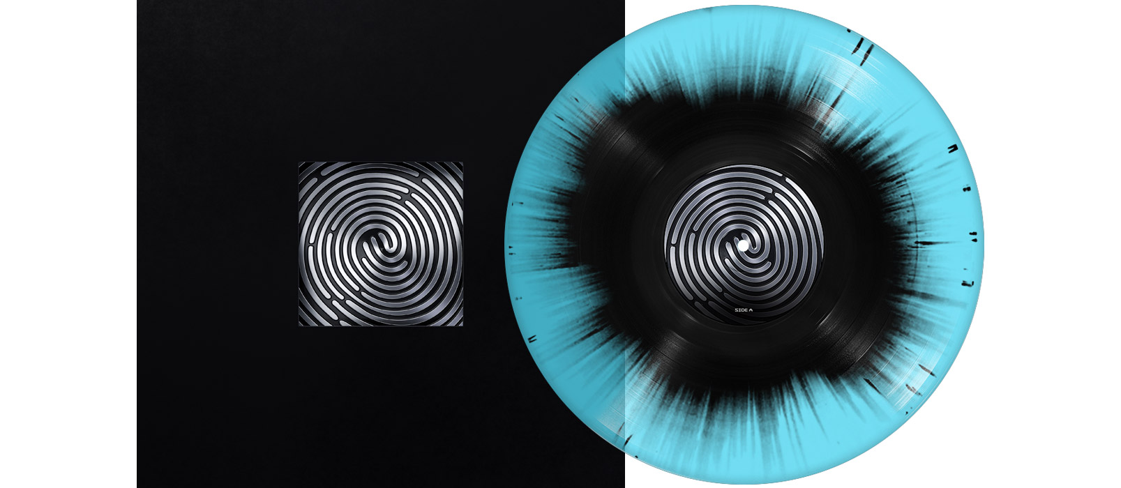 RESOLVE - Human 12" LP - CURACAO / BLACK